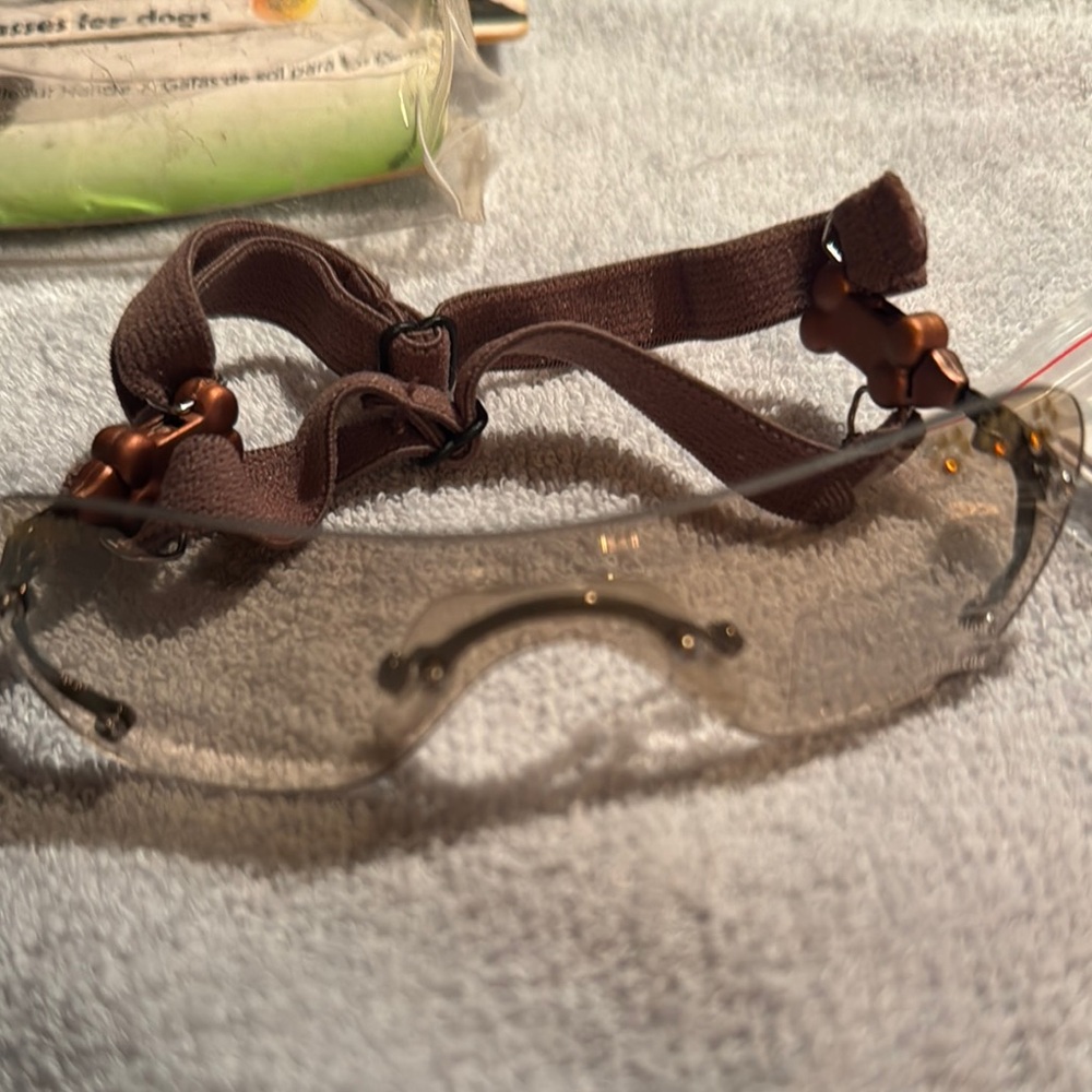 Doggles K9 Optix for Dogs- XS-Copper Frame Paw Lens New